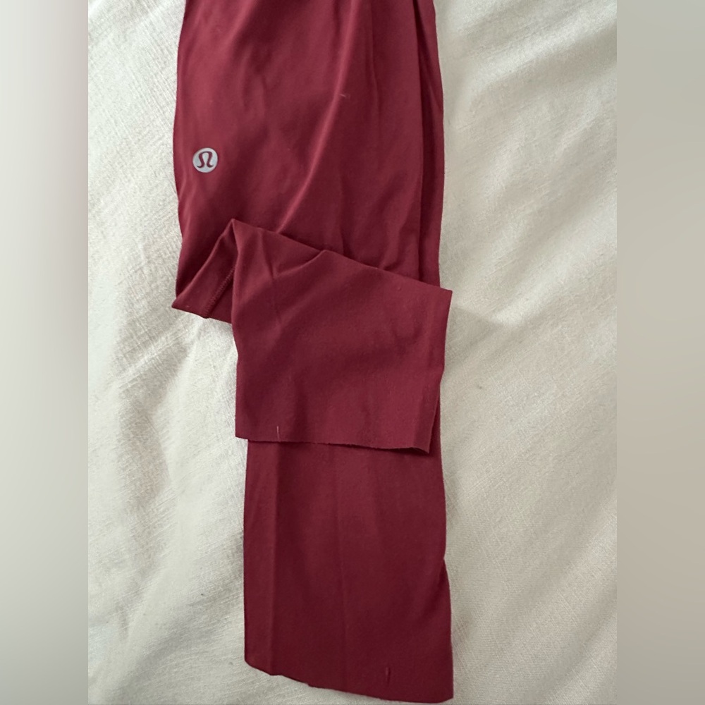 Lululemon Burgundy Matching Set
